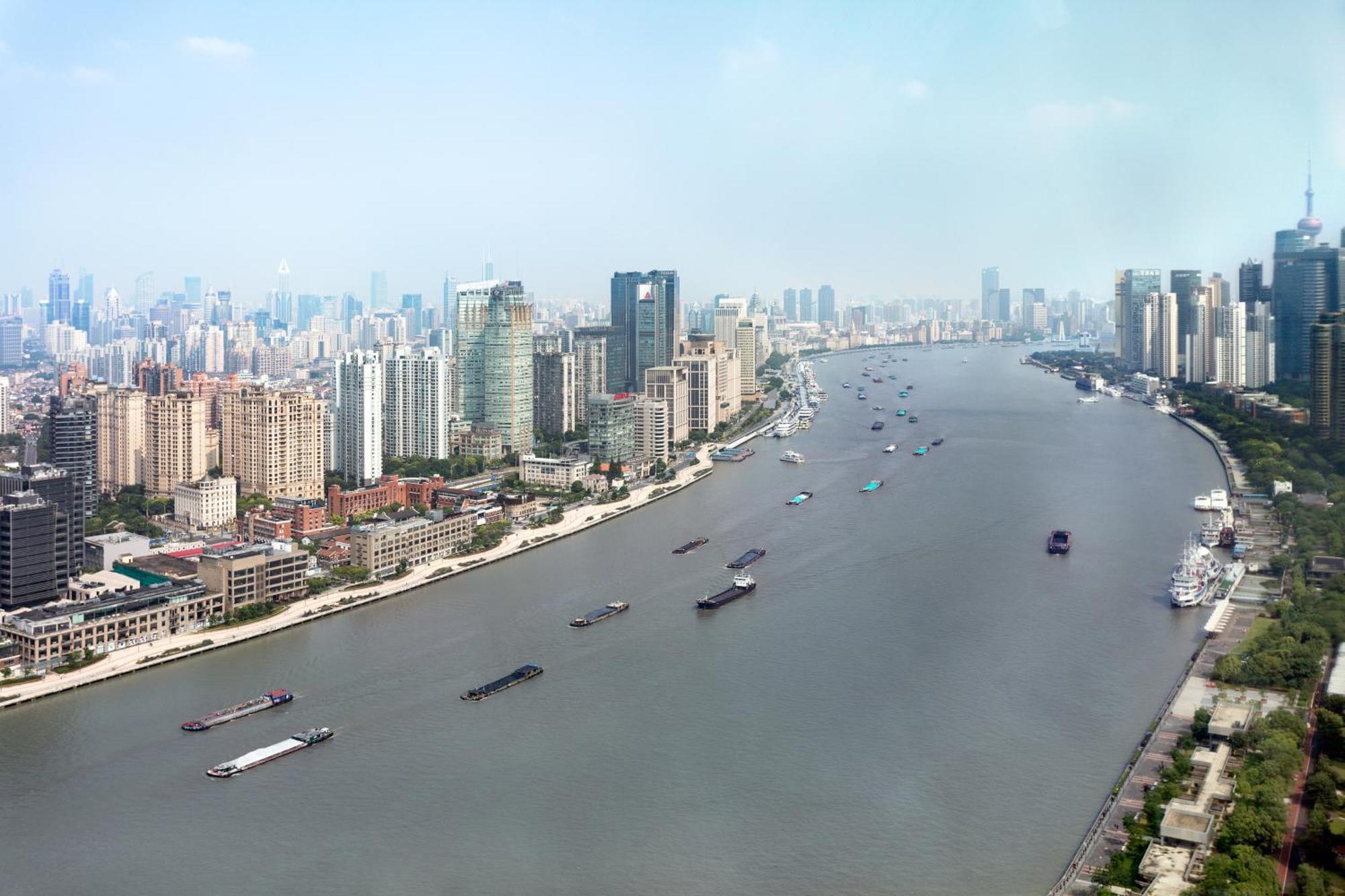 Jw Marriott Marquis Hotel Shanghai Pudong Esterno foto