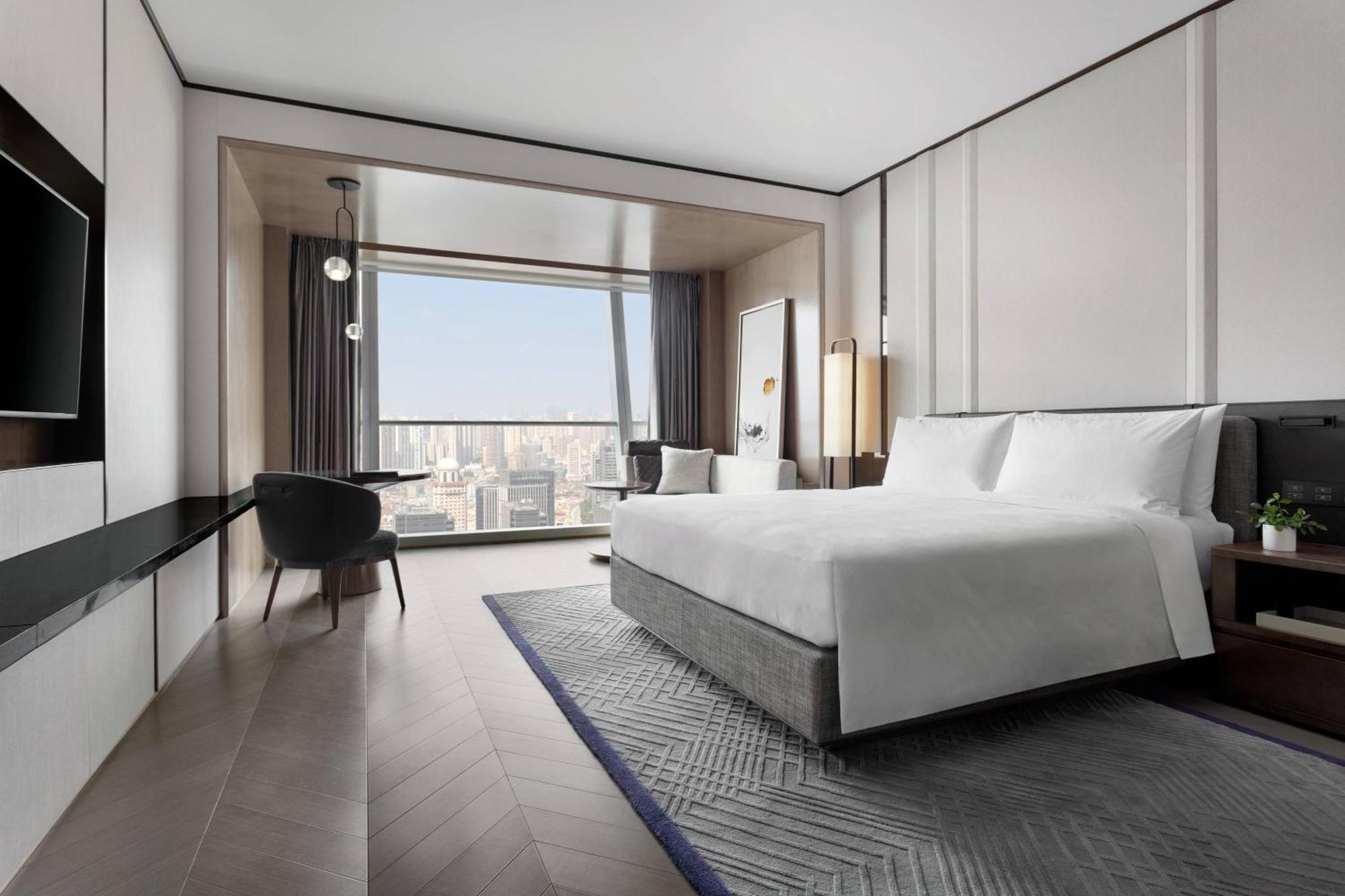 Jw Marriott Marquis Hotel Shanghai Pudong Esterno foto